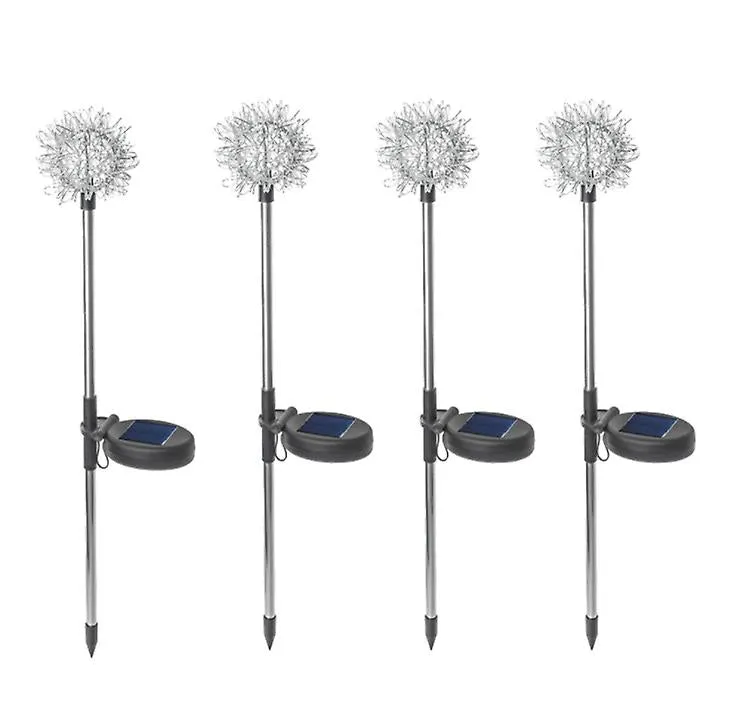 1 pcs warm light Solar simulation dandelion yard decoration light, LED waterproof garden light AZ17231