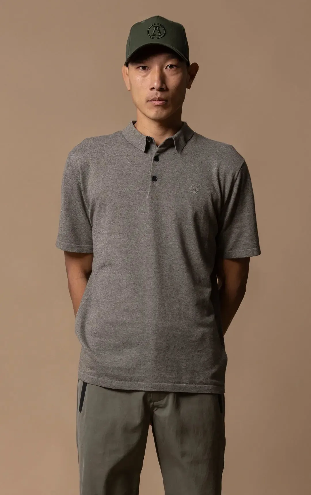 14GG COTTON LINEN POLO