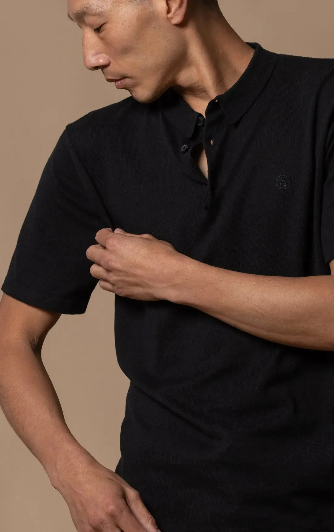 14GG COTTON LINEN POLO