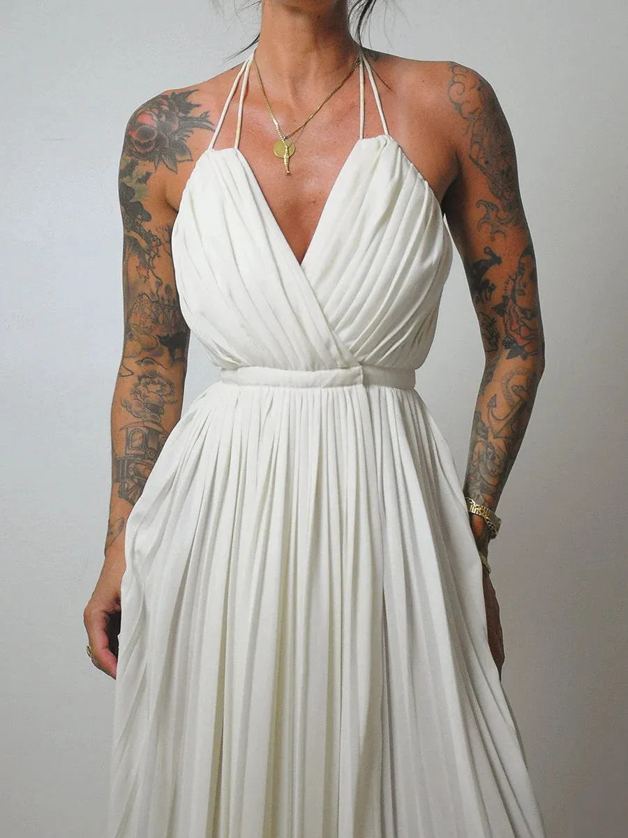 1970's Marilyn Halter Wrap Dress