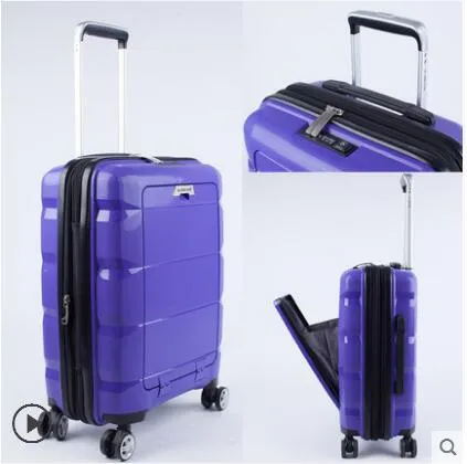 20 Inch Unisex Business Loptop Suitcase Rolling Luggage Spinner Trolley Travel Box Boarding Case