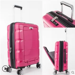 20 Inch Unisex Business Loptop Suitcase Rolling Luggage Spinner Trolley Travel Box Boarding Case