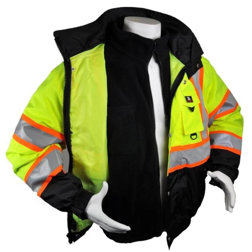 3 Season Waterproof Thermal Jacket with Removable Liner and National CERT Logo