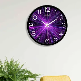 3D Colorful Lights Designer Wall Clock