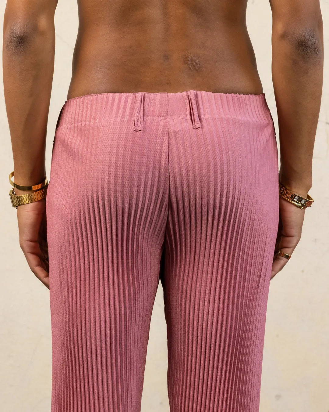 404 Harbour Plisse Pants Pink