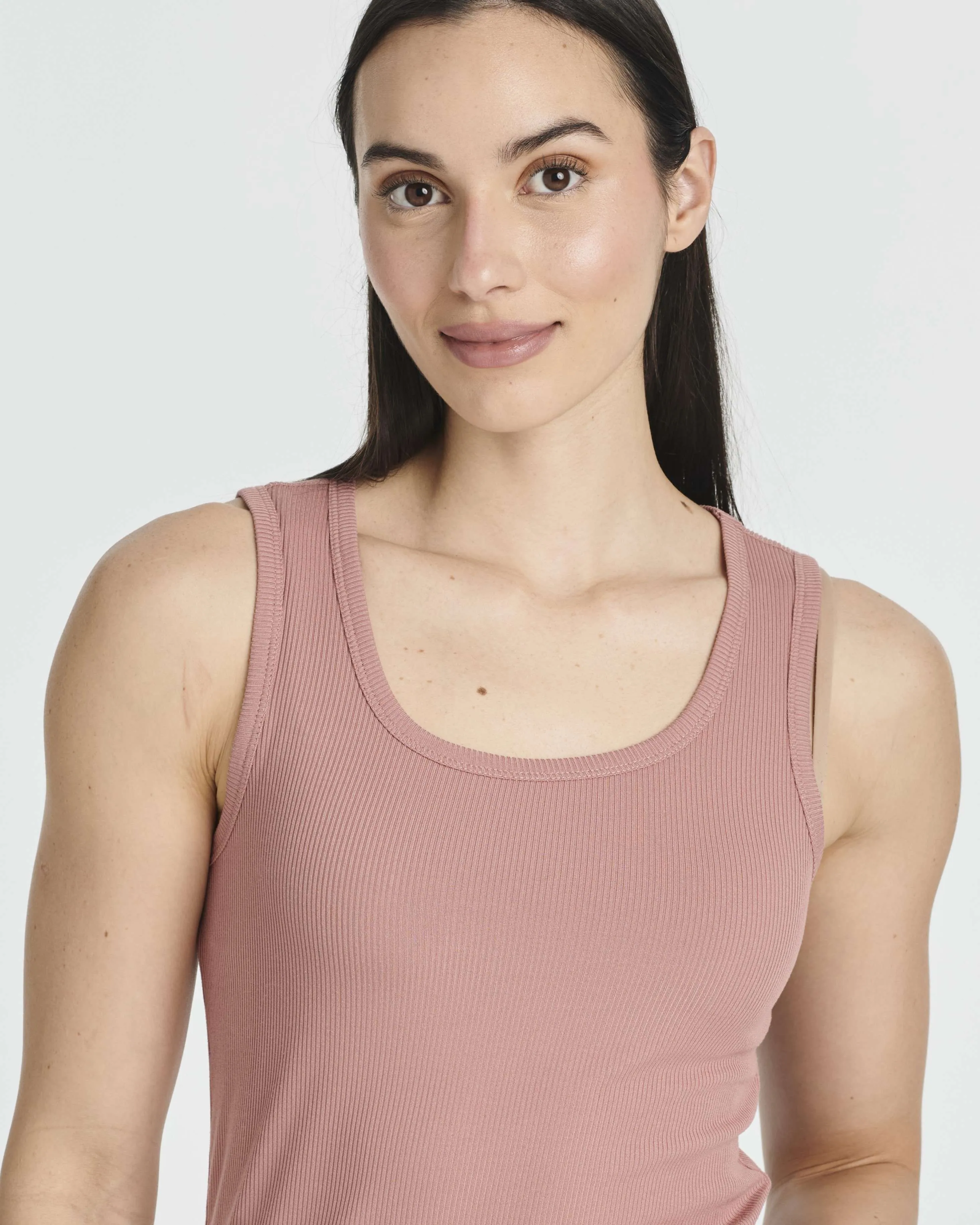 5 Pack: Women's Ribbed Sleeveless Tank Top