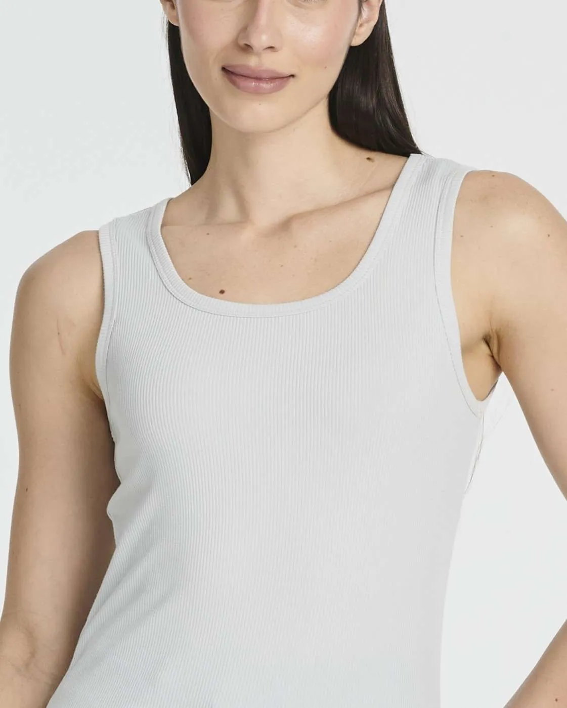 5 Pack: Women's Ribbed Sleeveless Tank Top