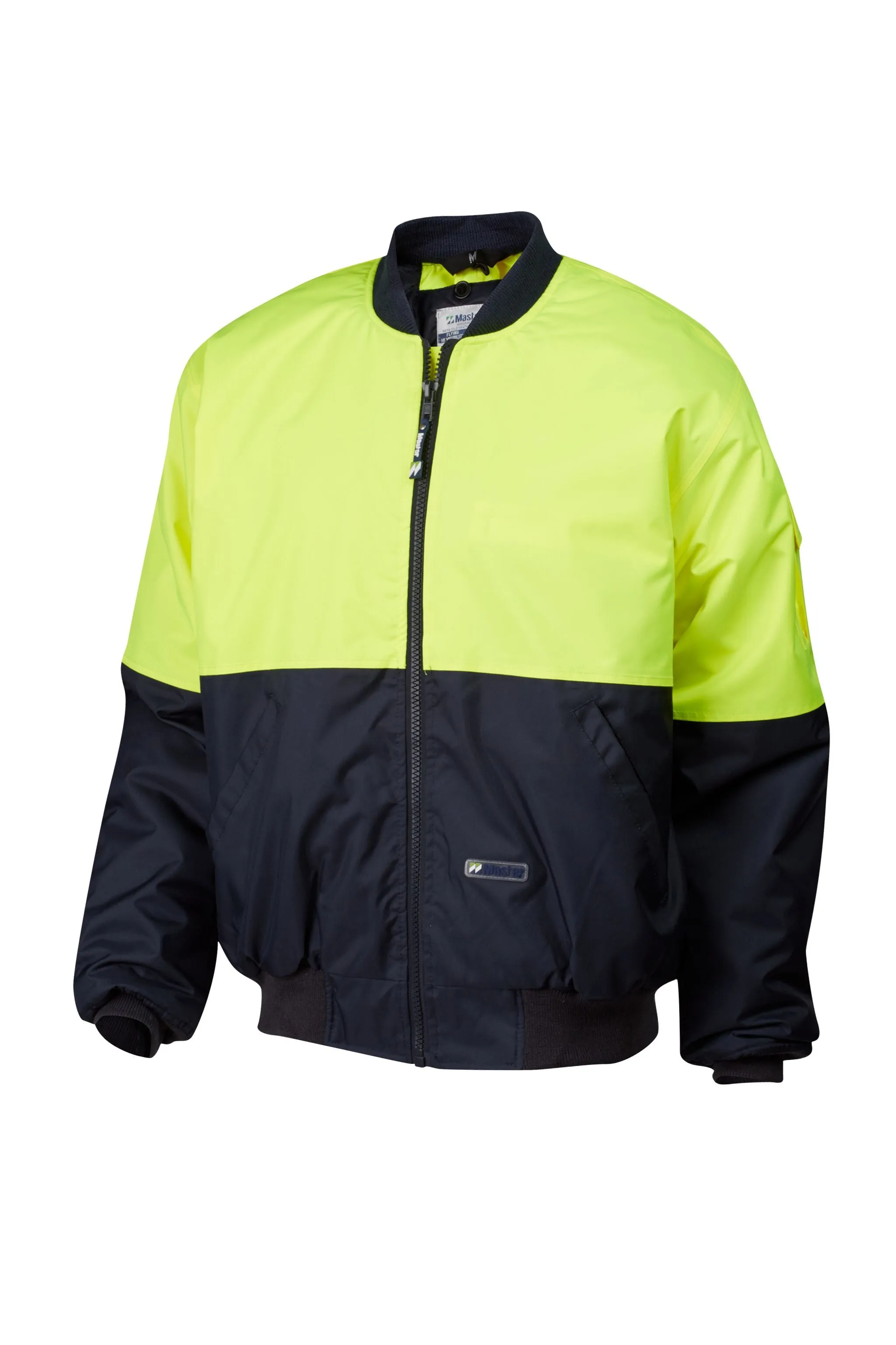 7WJH96 JACKET MASTER FLYING HI VIS D 2 TONE POLYESTER OXFORD