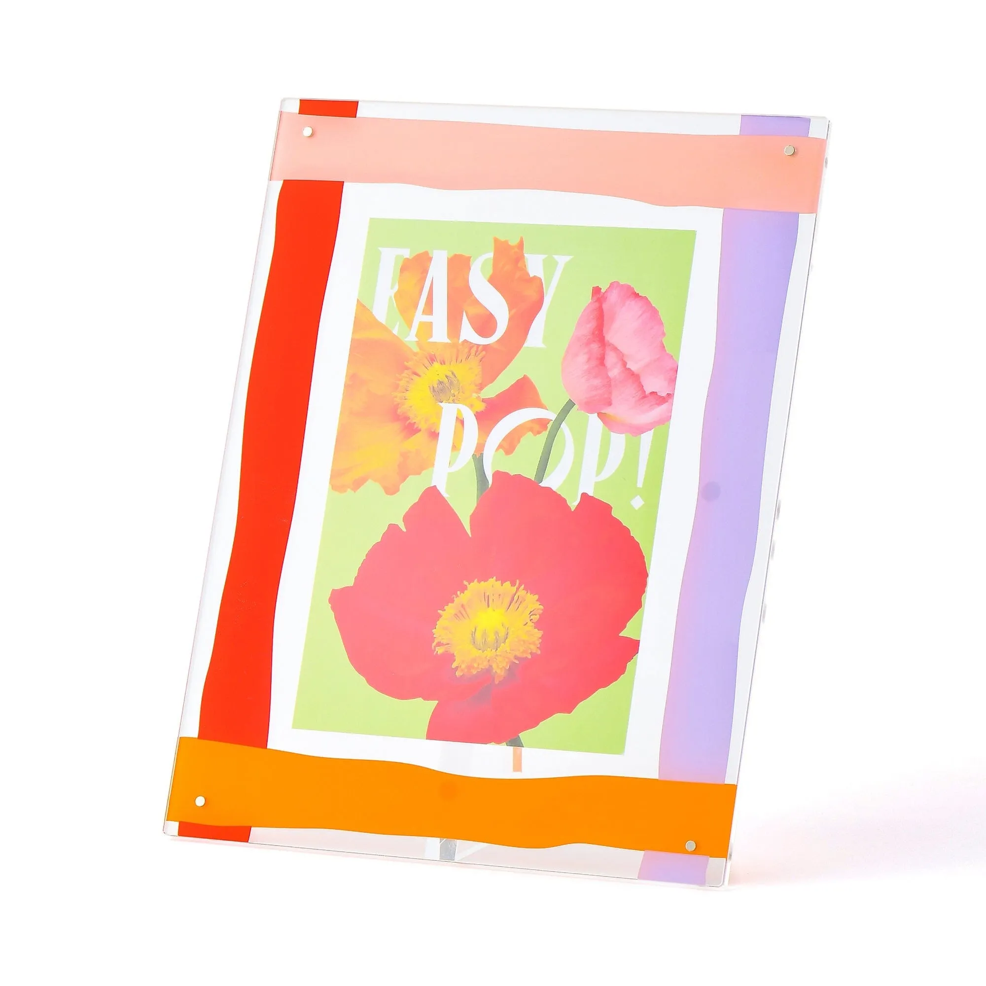 Acrylic Collage Frame  Multi