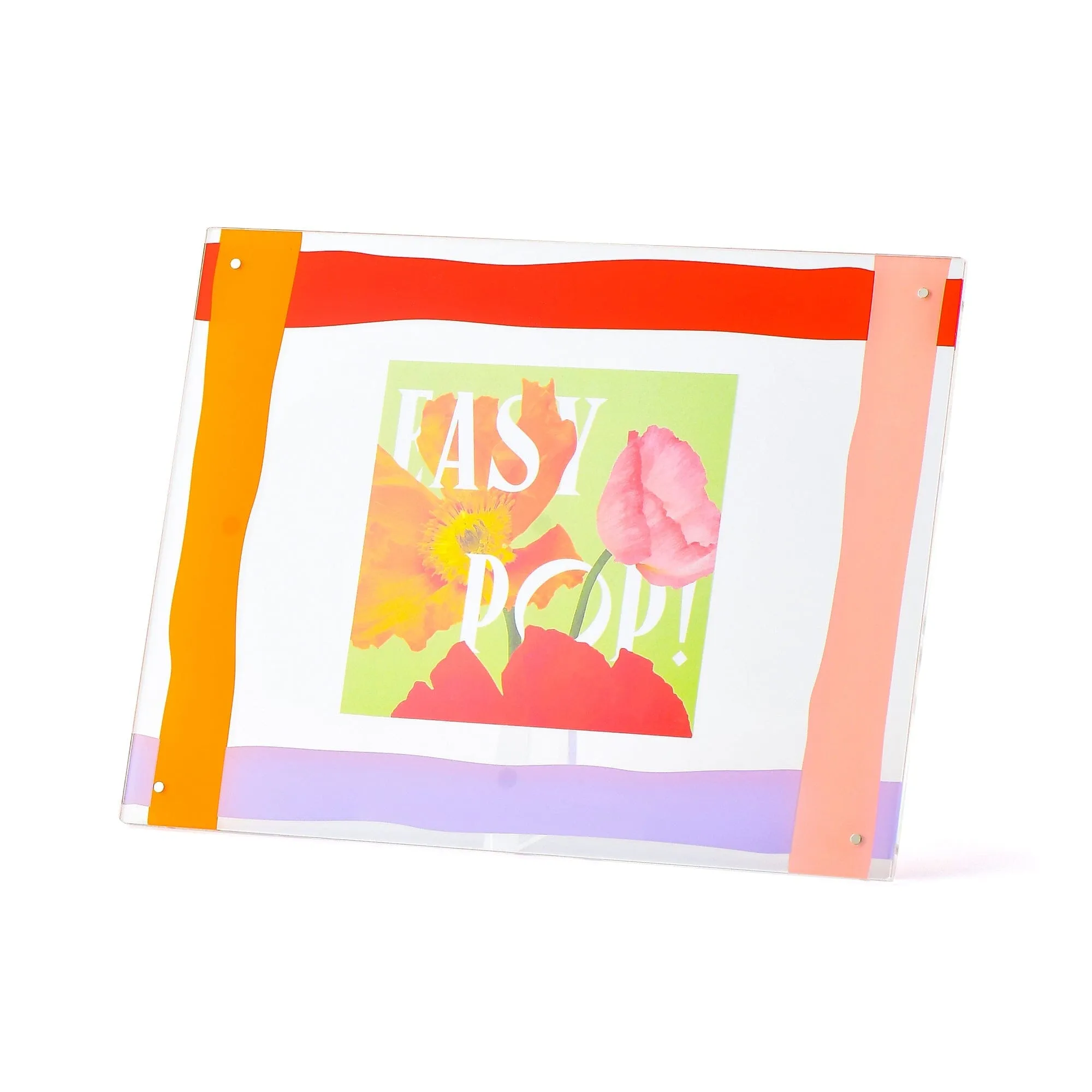 Acrylic Collage Frame  Multi