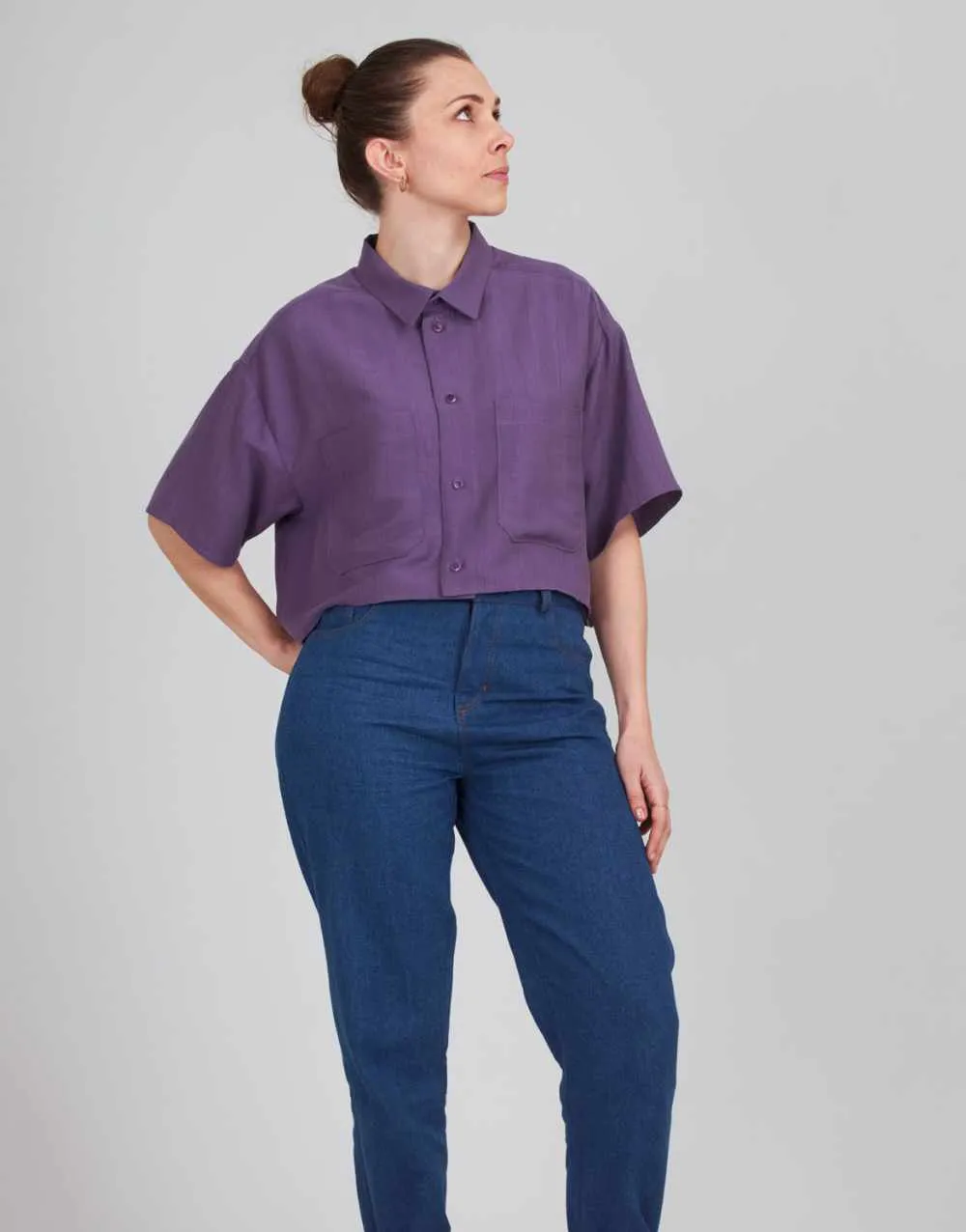 Aimé Unisex Shirt Sewing Pattern, I AM Patterns