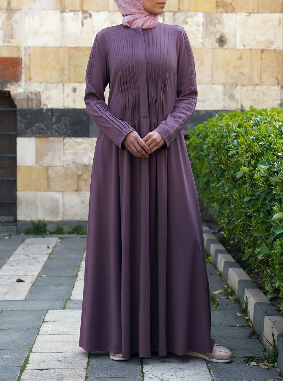 All Pleats Jersey Abaya