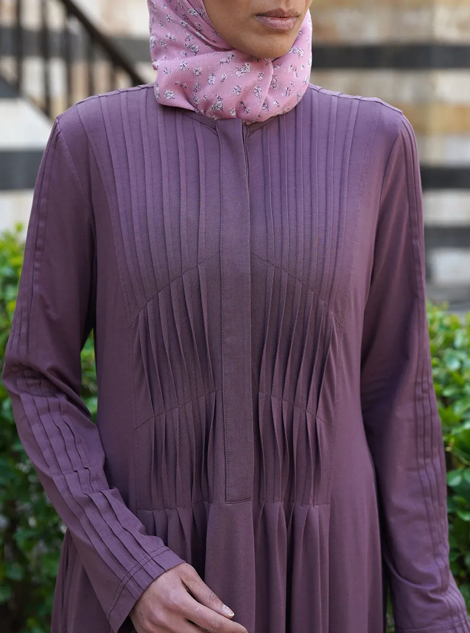 All Pleats Jersey Abaya