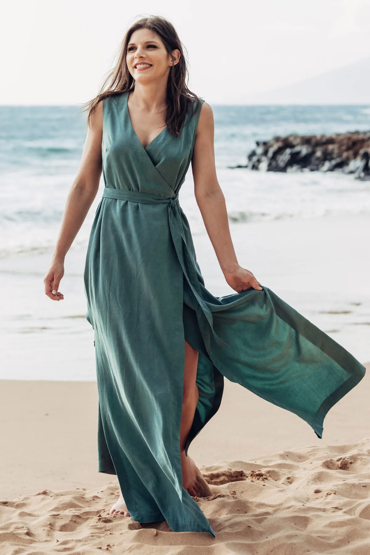 Allie Olson Highlands Wrap Dress