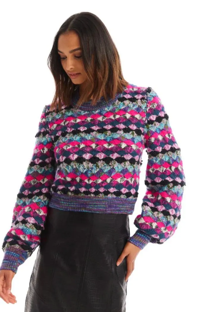 Allison Emerson Pullover- Jewel Box