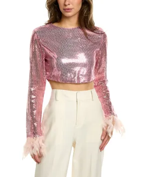 & ROUGE Sequin Top