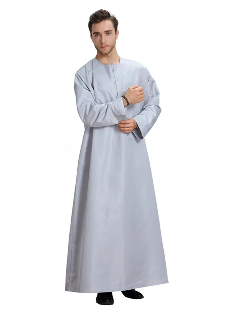 Arab Muslim Middle East Clothing Men Islam Dubai Islamic Thobe