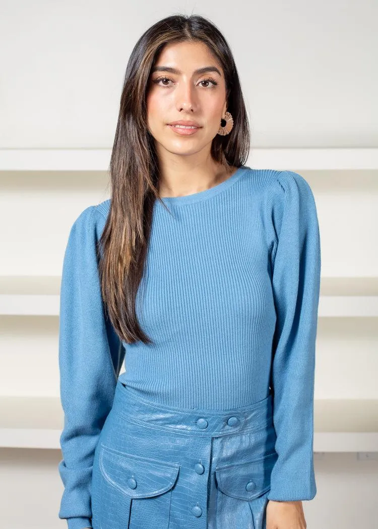 Athena Sky Blue Sweater