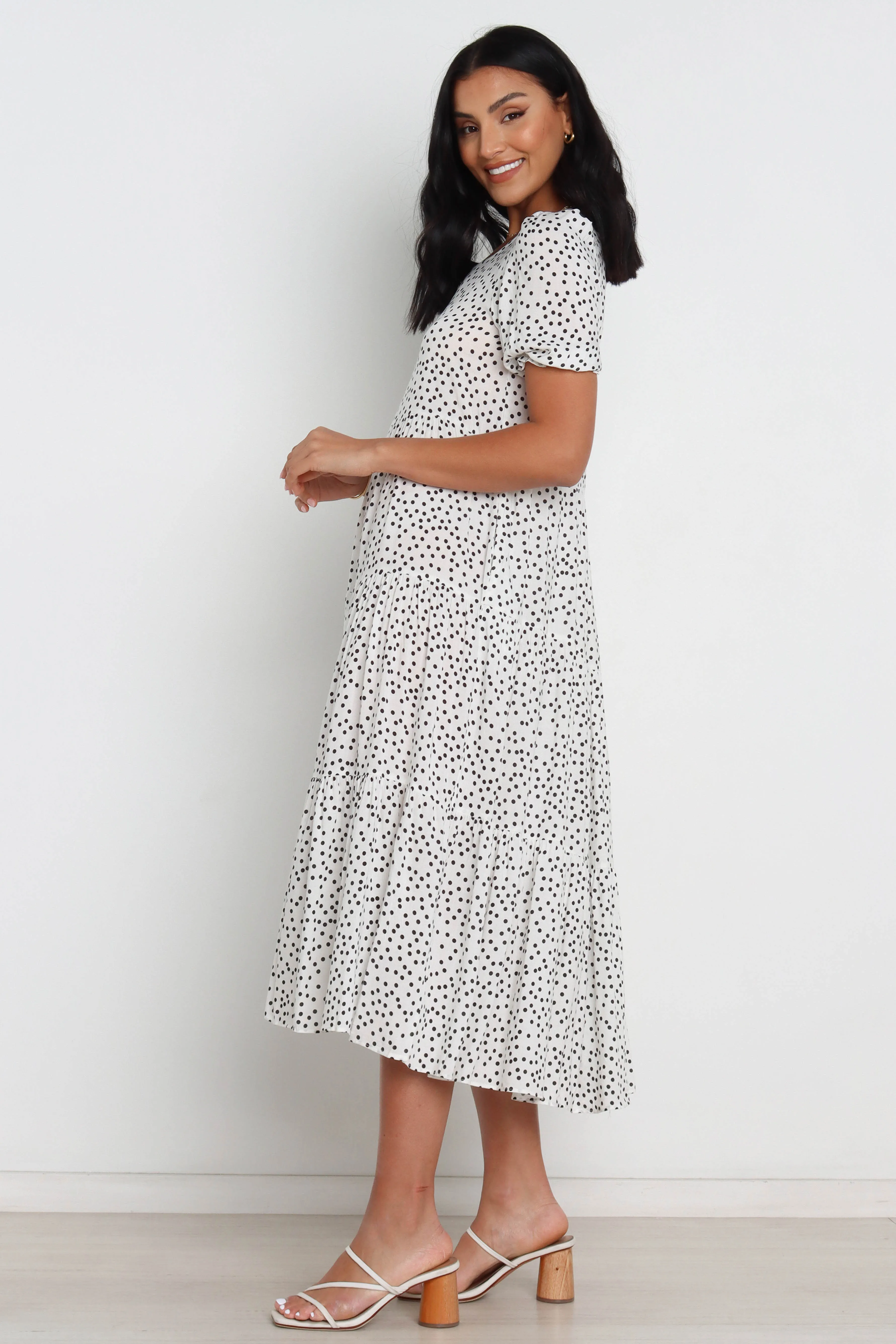 Ayan Dress - White