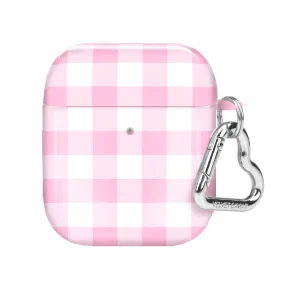 Baby Pink Gingham AirPod Case