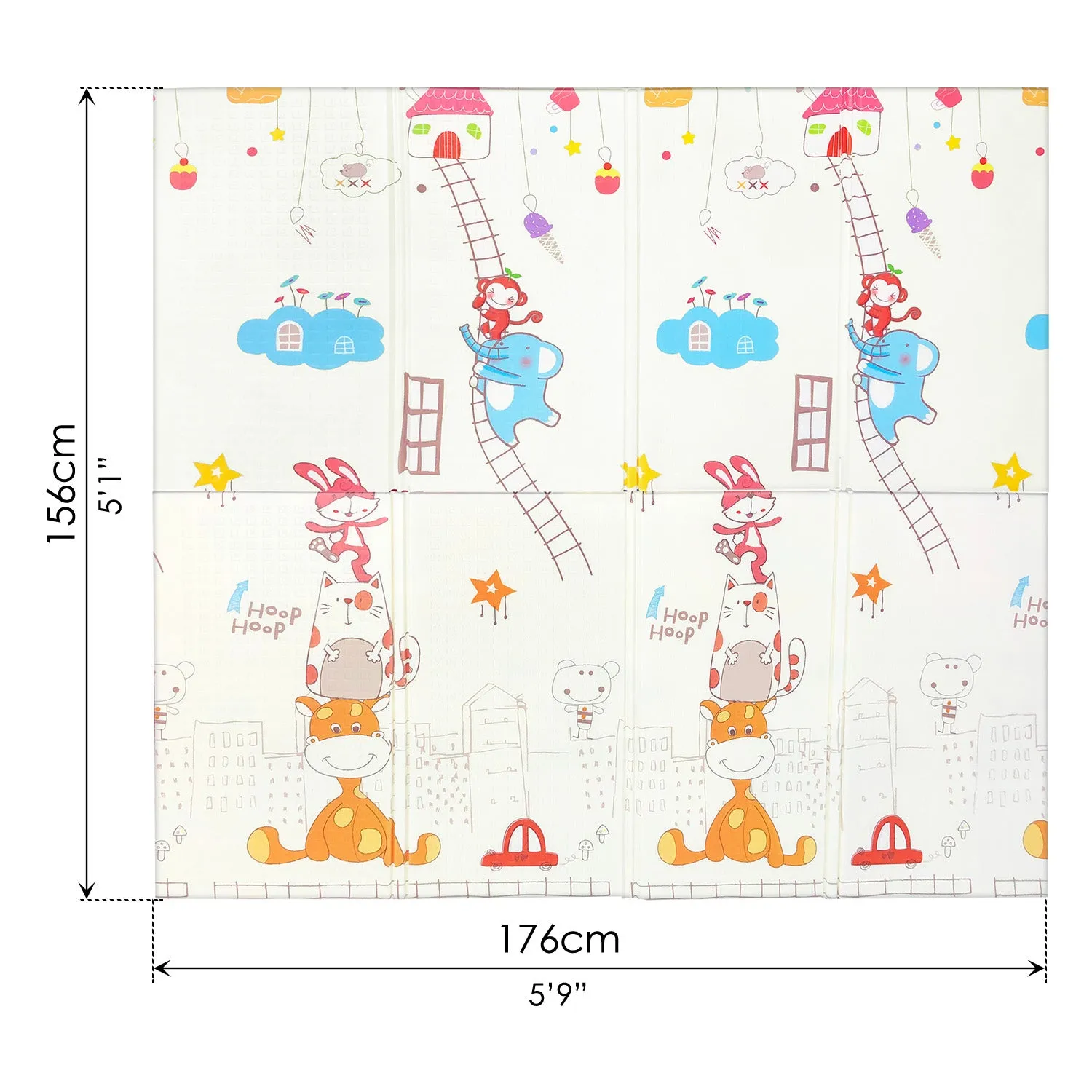 Baby Playmat (5'9" x 5'1")