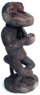 Baule, Figure of the Monkey God Gbekre