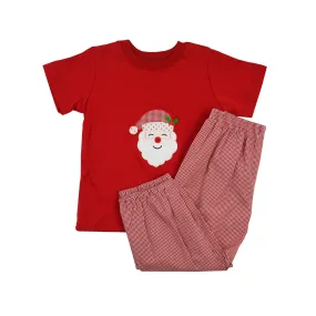 Beau Pant Set | Santa (2T)