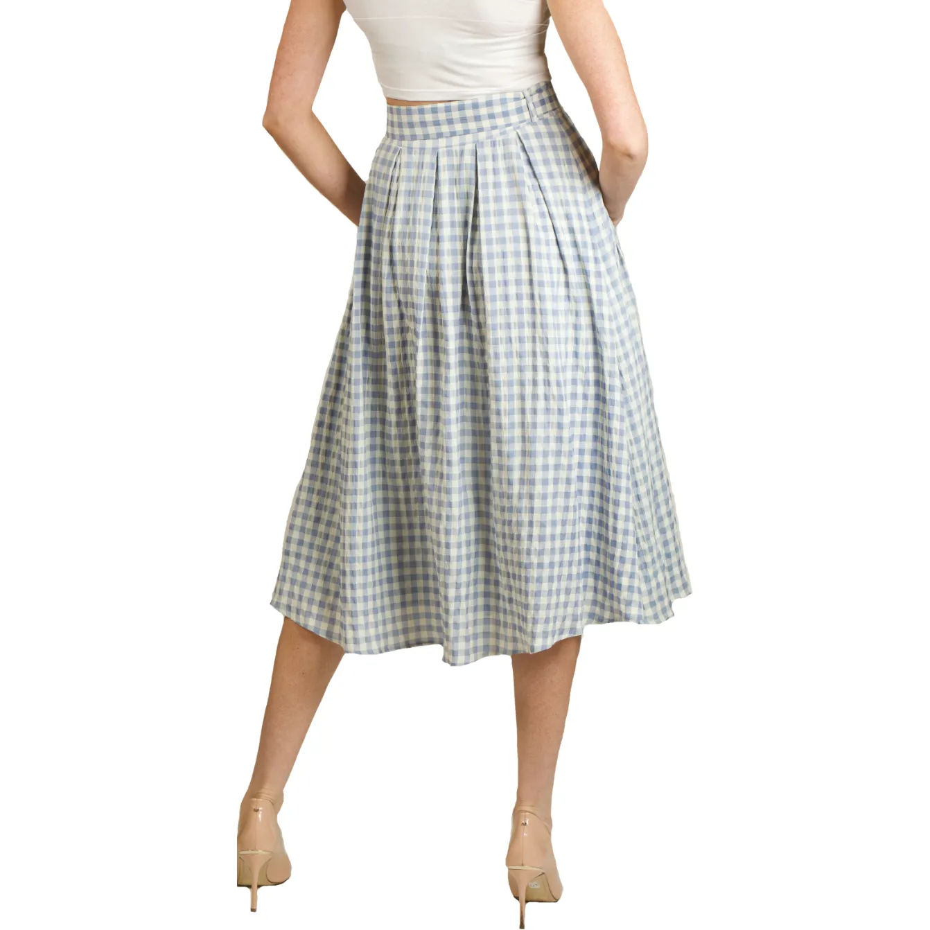 Bella Gingham Skirt