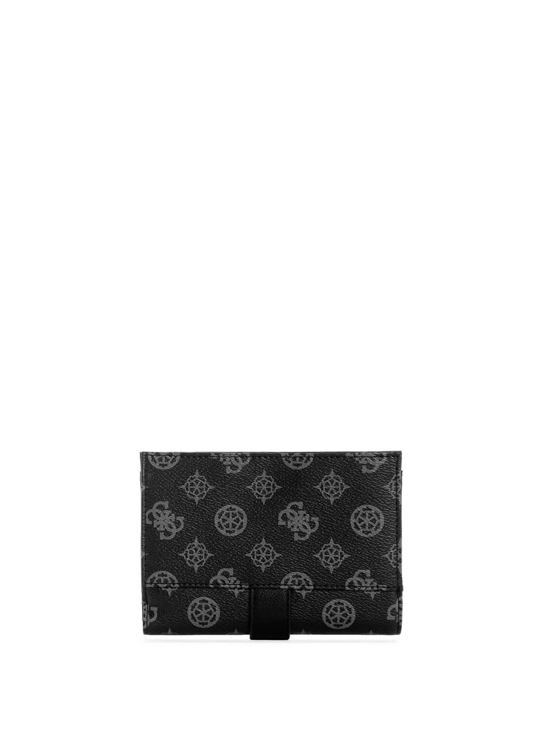 Black Briana Logo Organiser Wallet