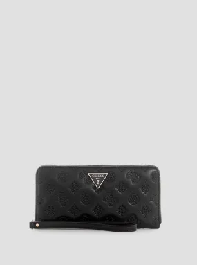 Black La Femme Large Wallet