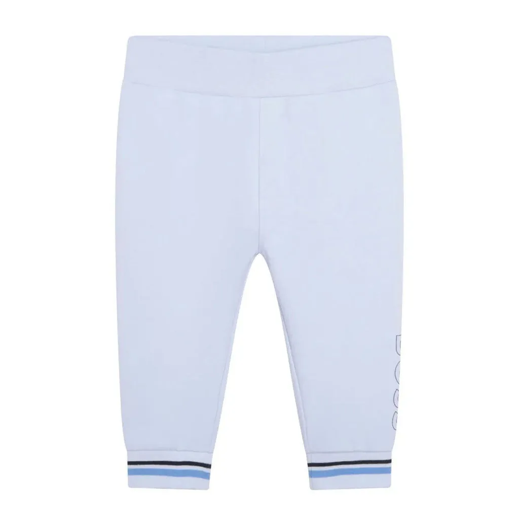 Blue Side Logo Joggers