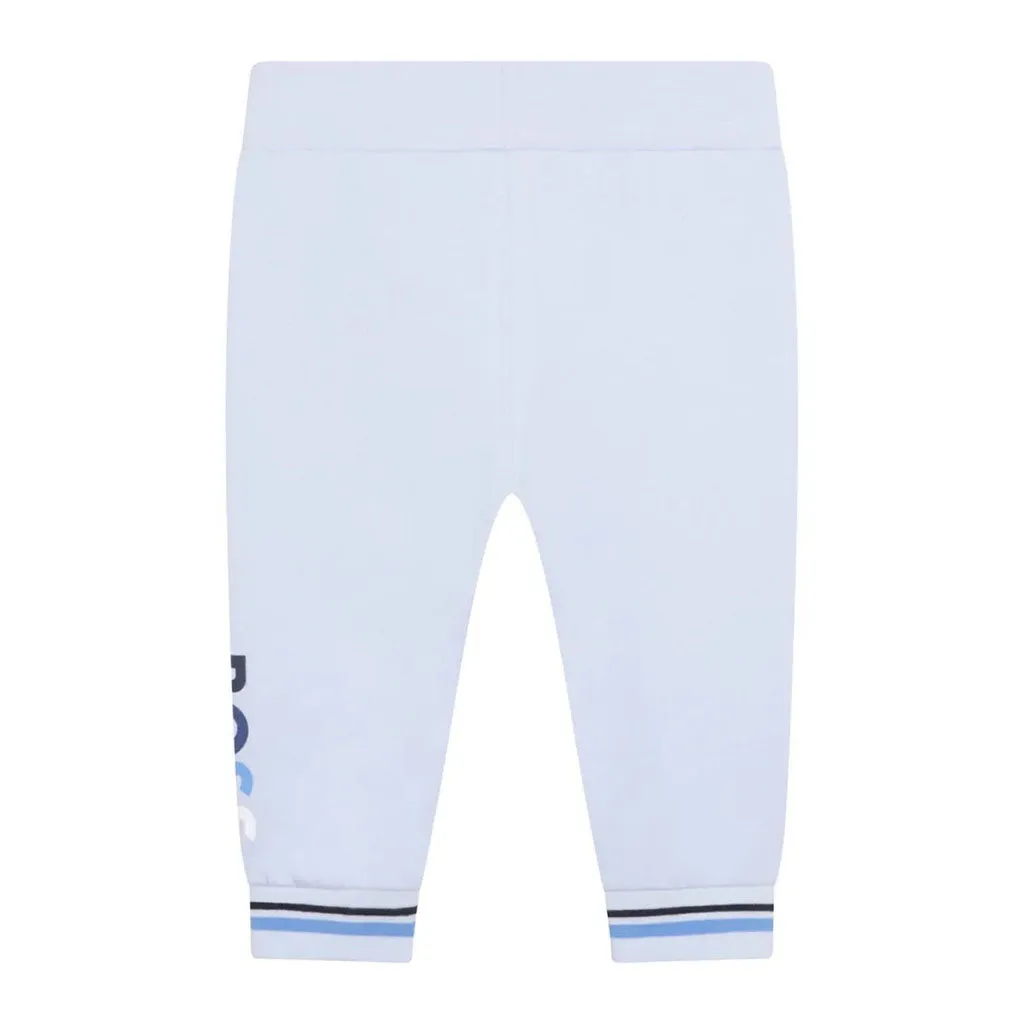 Blue Side Logo Joggers