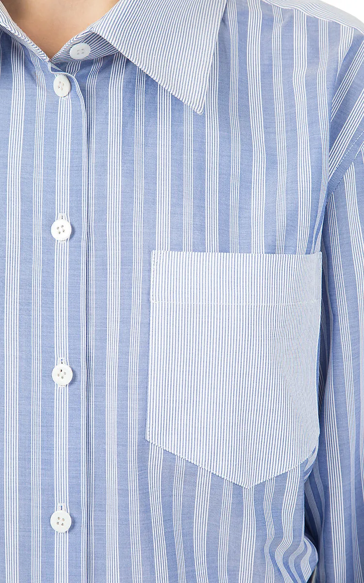 Blue Striped Shirt