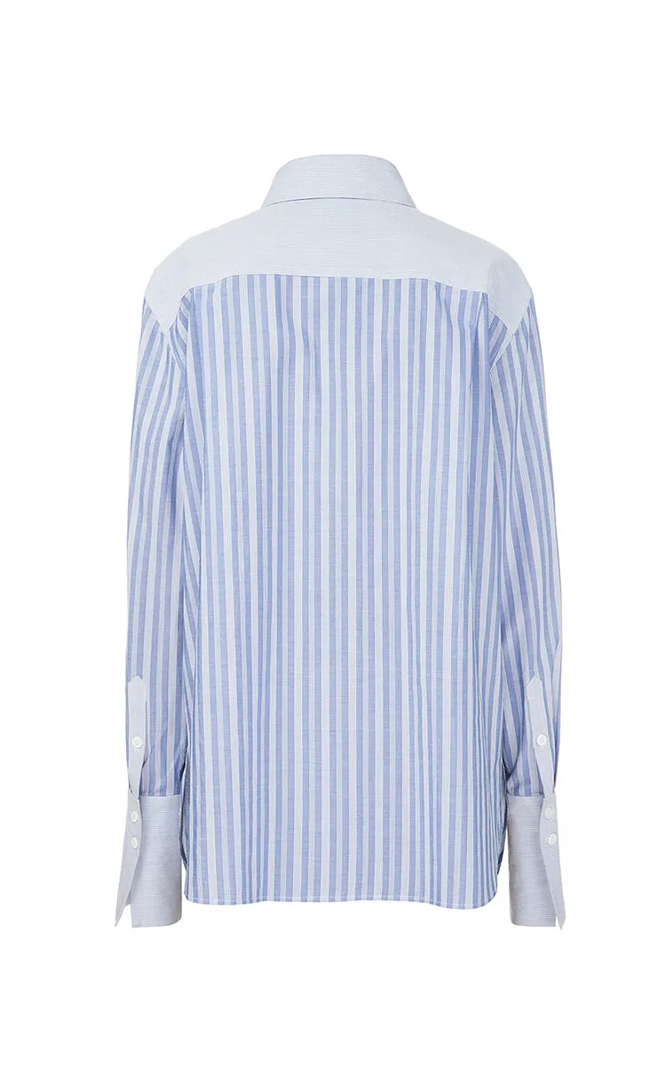 Blue Striped Shirt