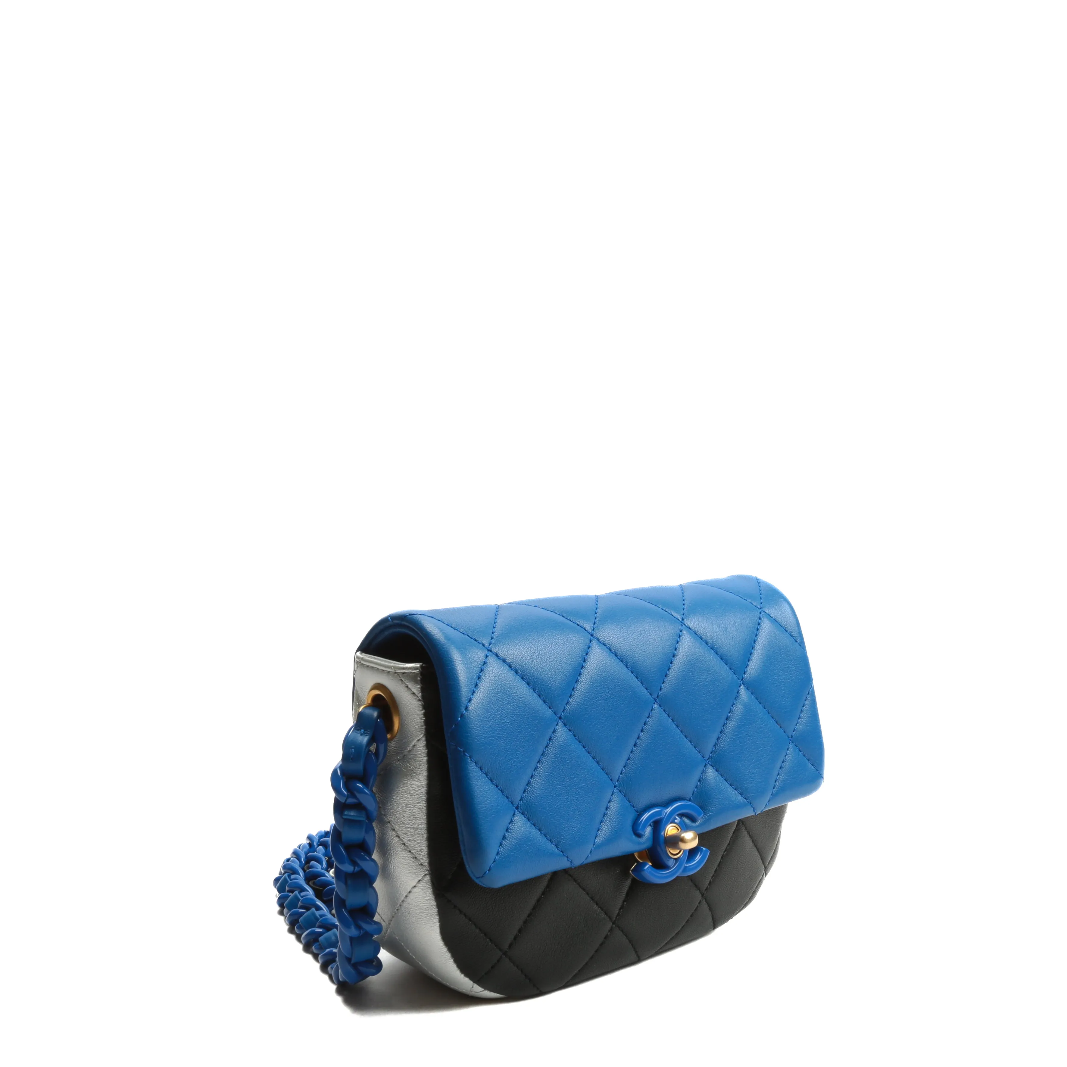 CHANEL Color Burst Crossbody - Blue