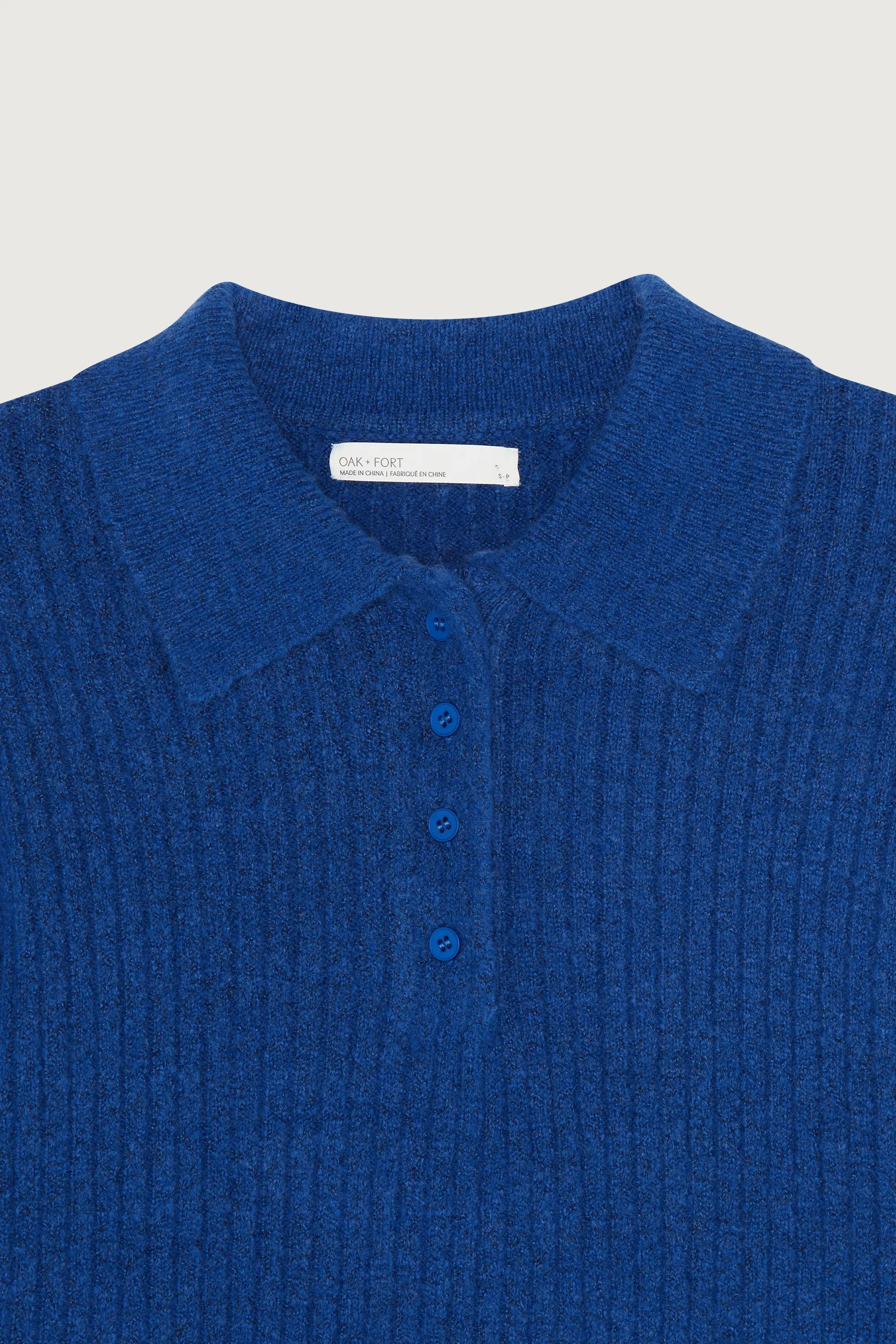 COLLARED POLO SWEATER