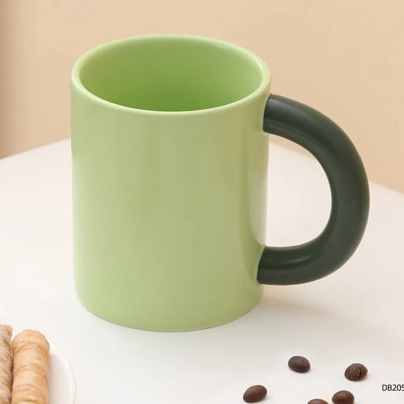 Contrast color mug