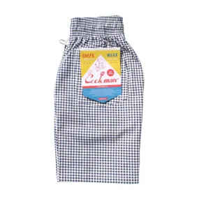 Cookman Chef Short Pants - Gingham : Navy