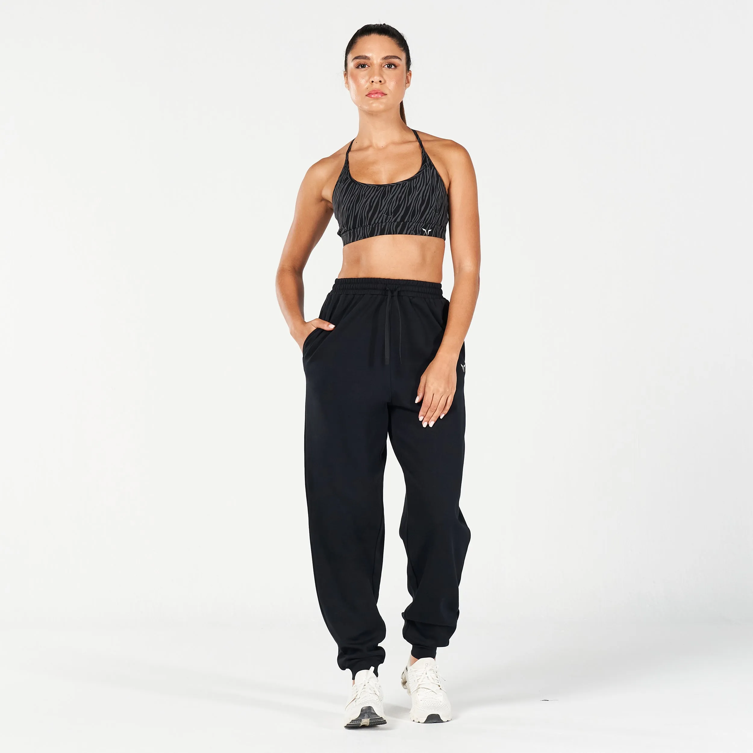 Core Oversized Sweatpants - Black