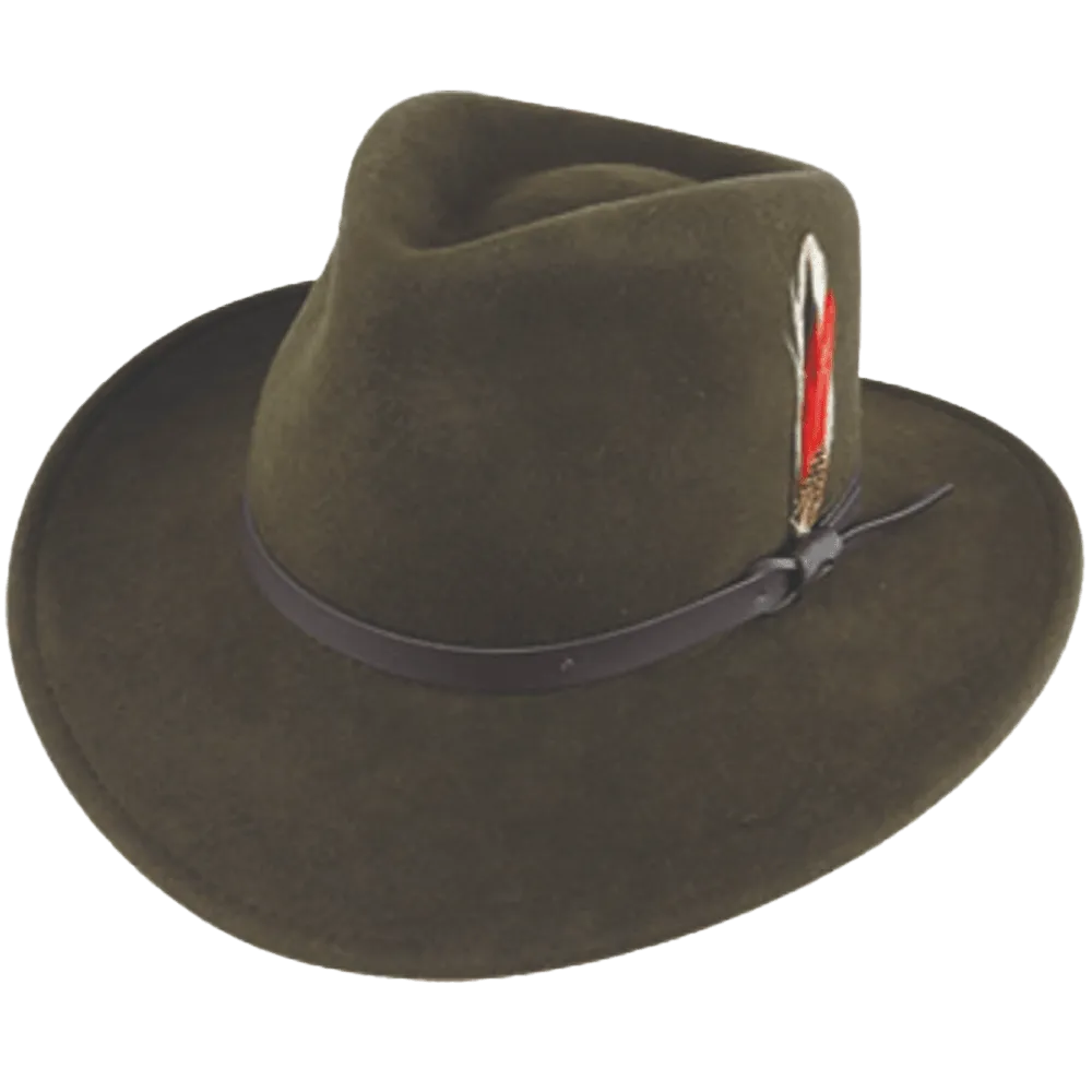 Crushable Water Repellent Outback Hat