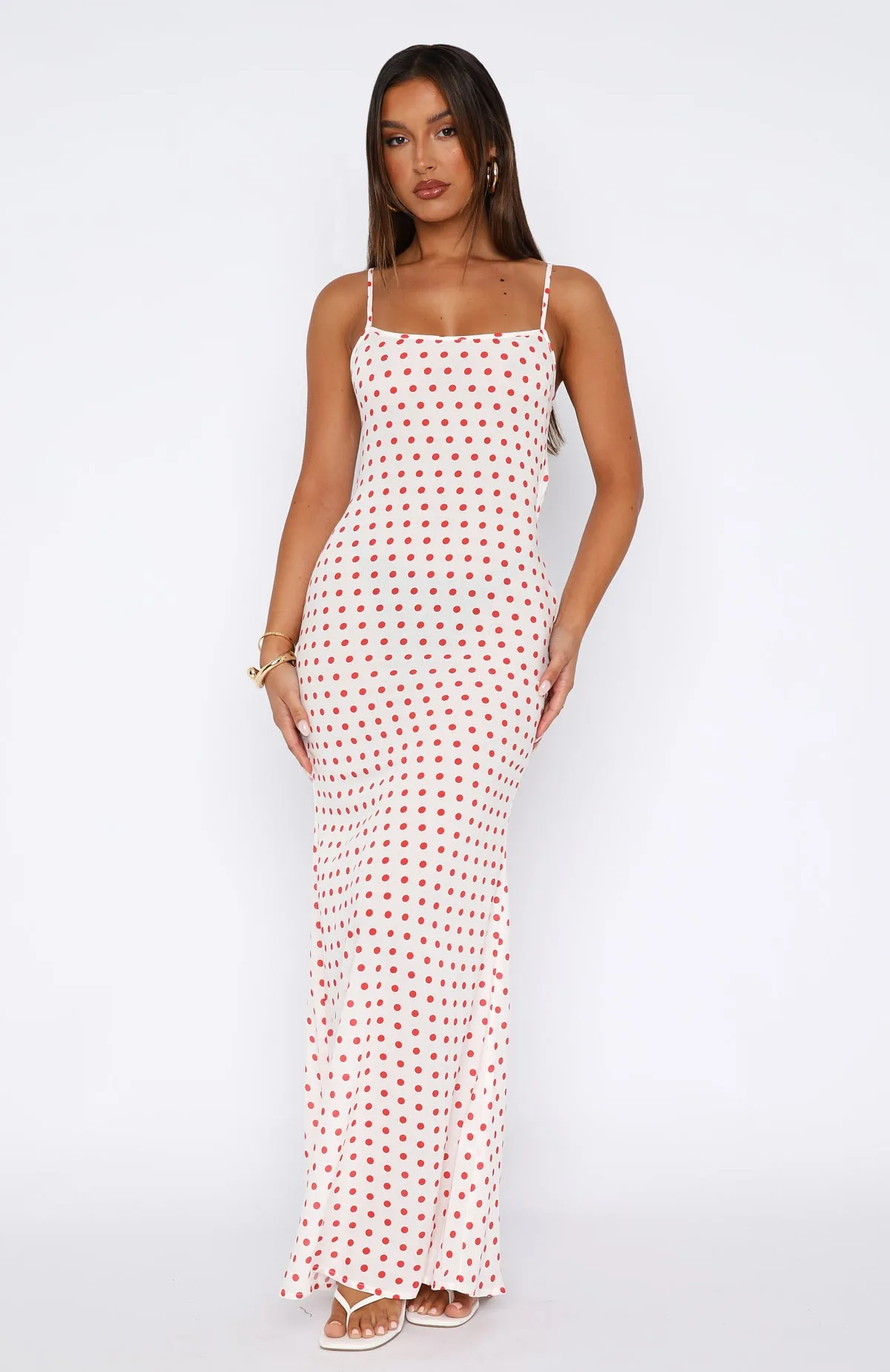 Do No Wrong Maxi Dress White