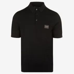 Dolce & Gabbana Branded Tag Knit Polo