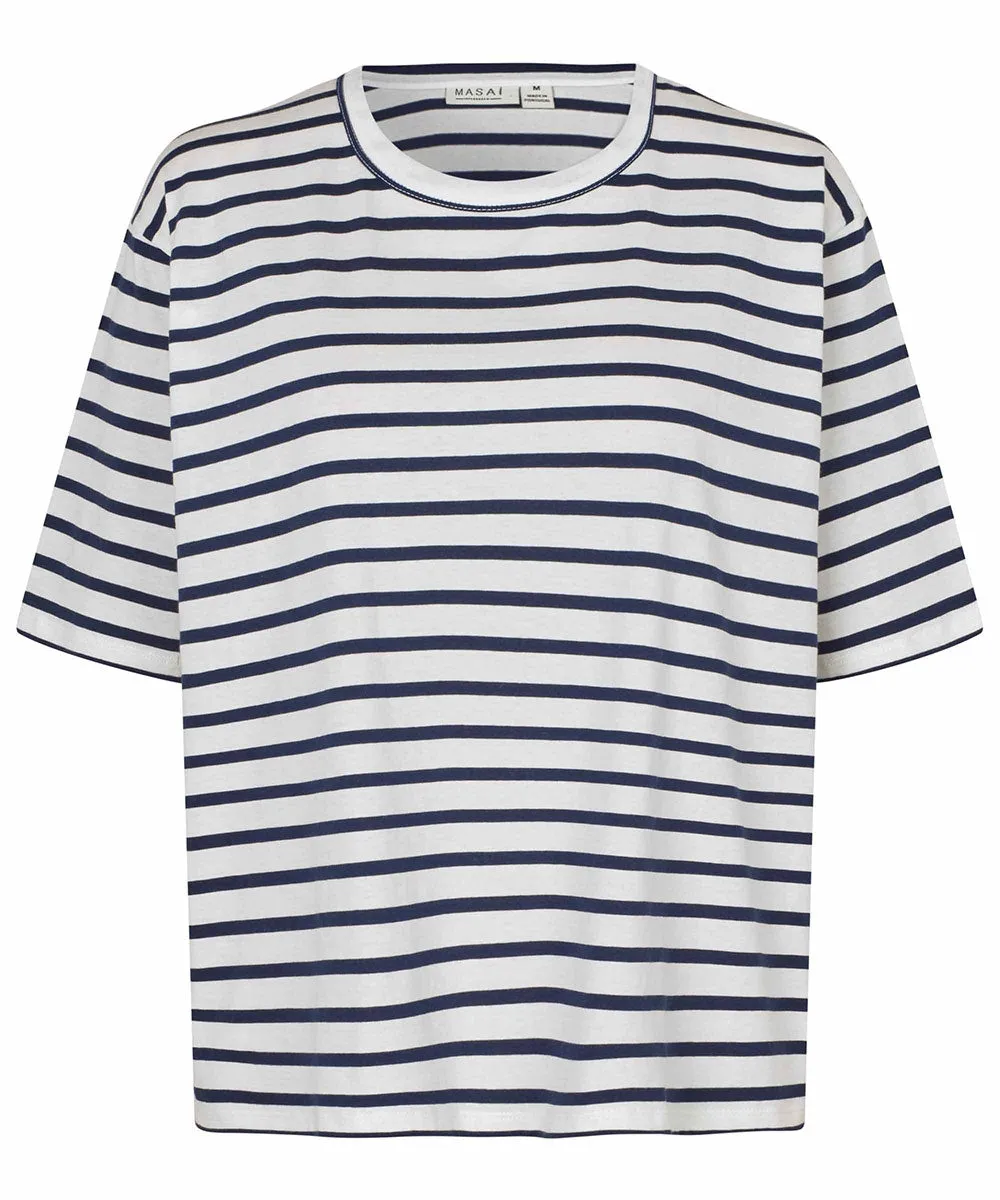 Doreann Striped Tee