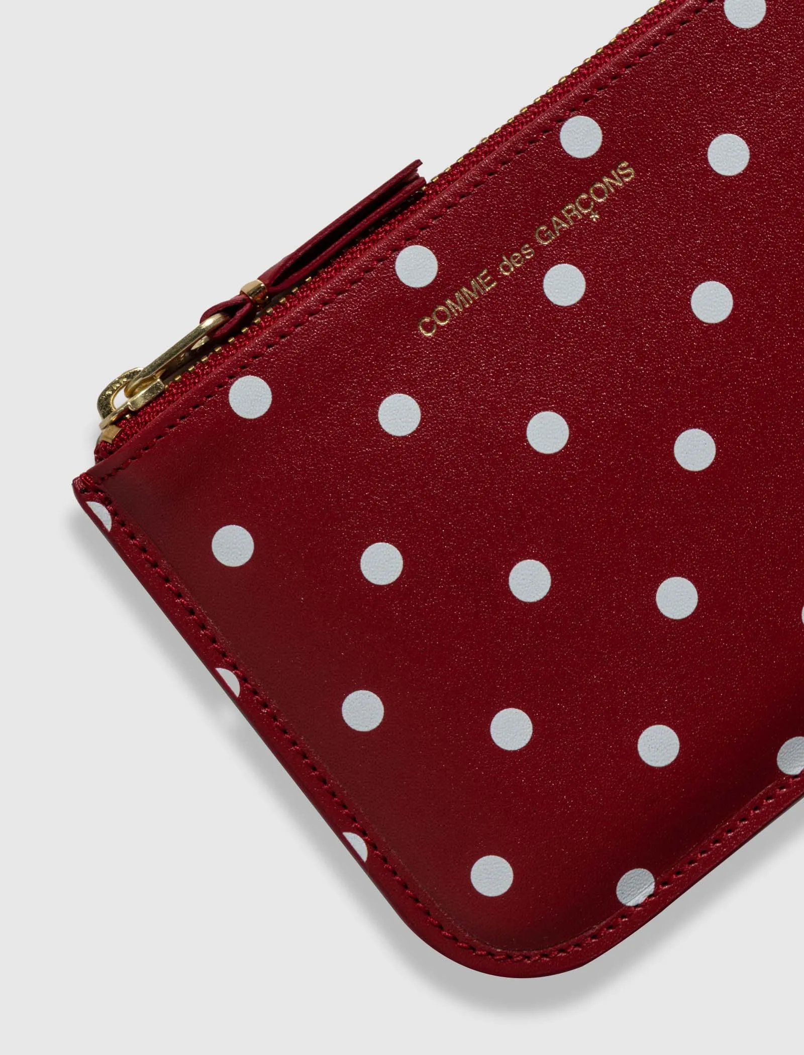 DOT PRINT LEATHER WALLET