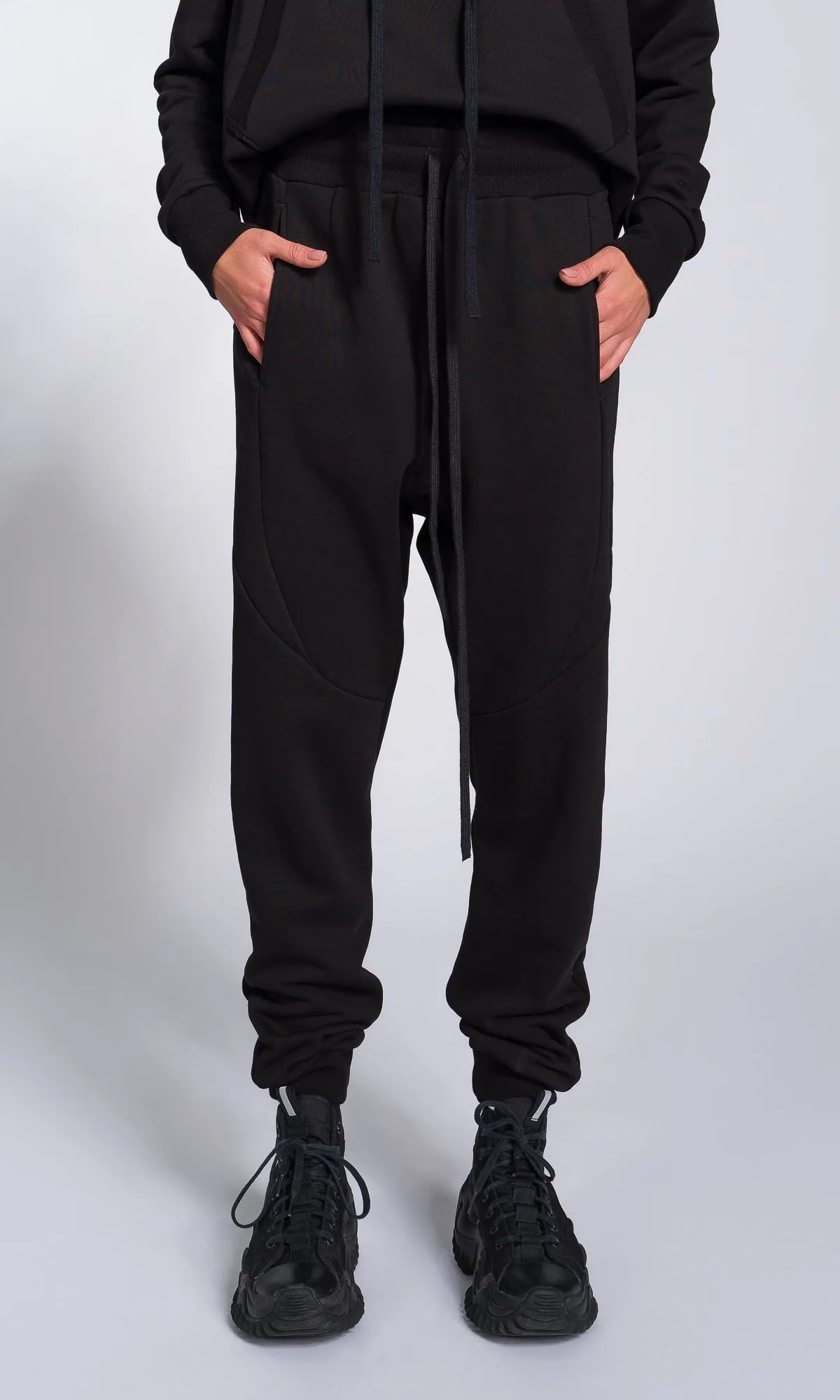 Drop Crotch Jogger Pants