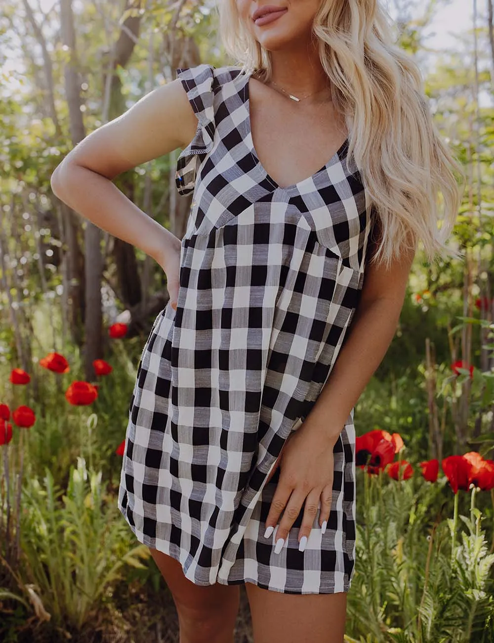 Easy Days Gingham Dress