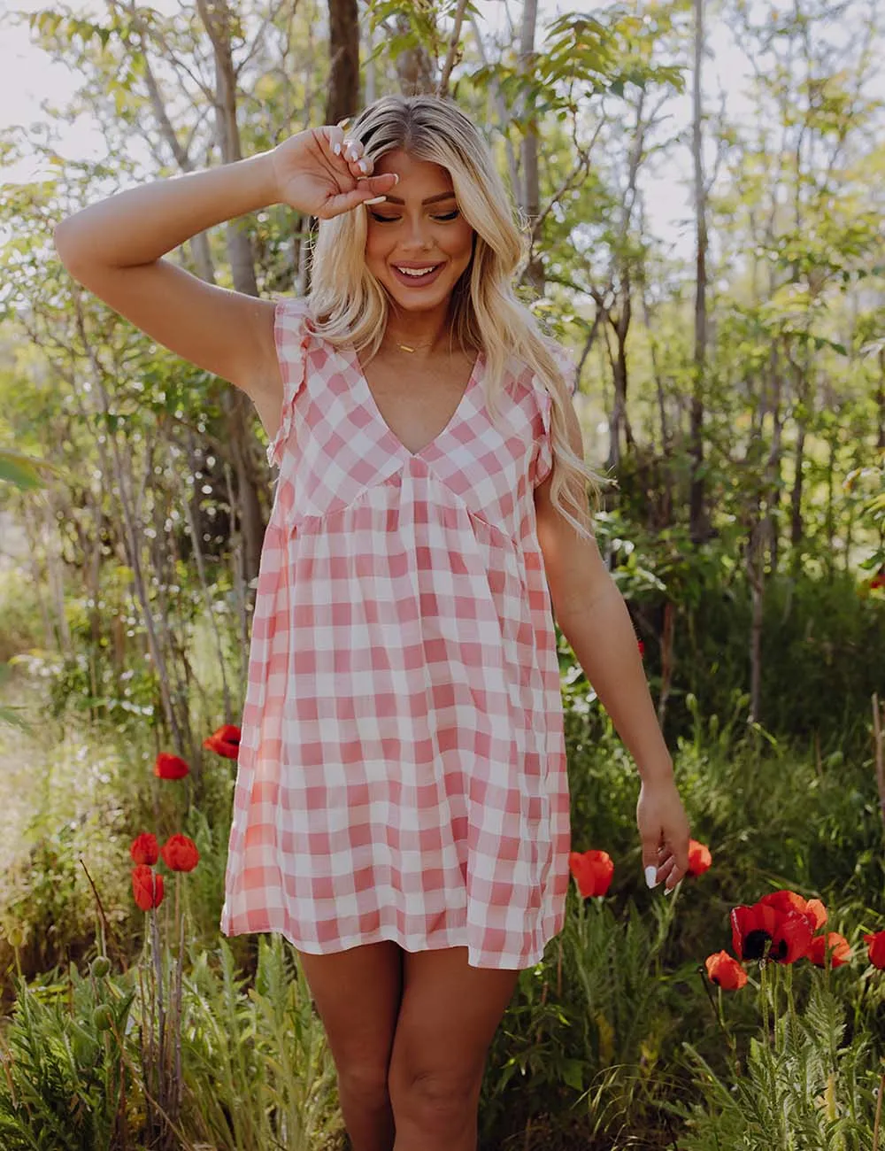 Easy Days Gingham Dress