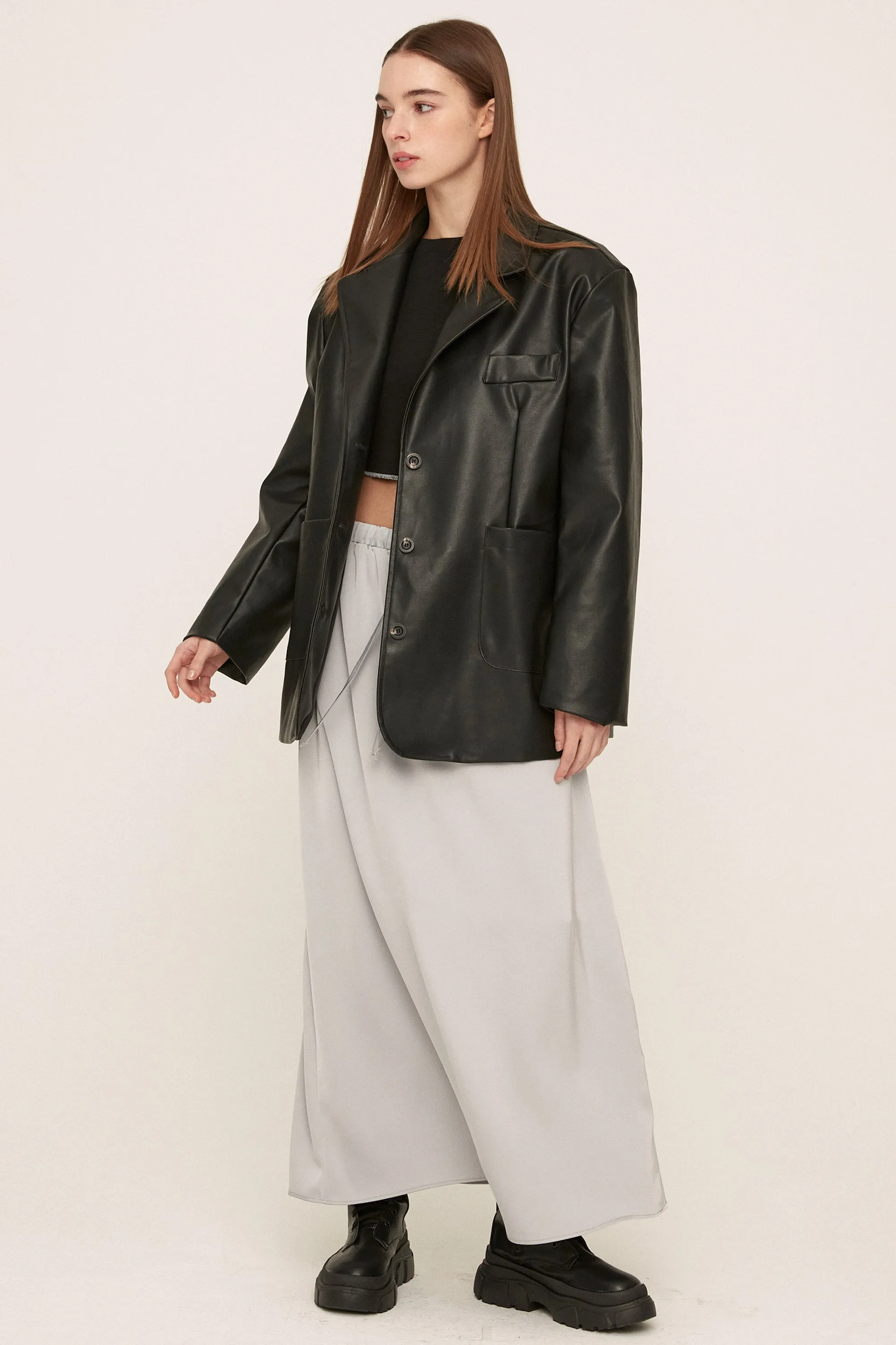 Elia Satin Maxi Skirt