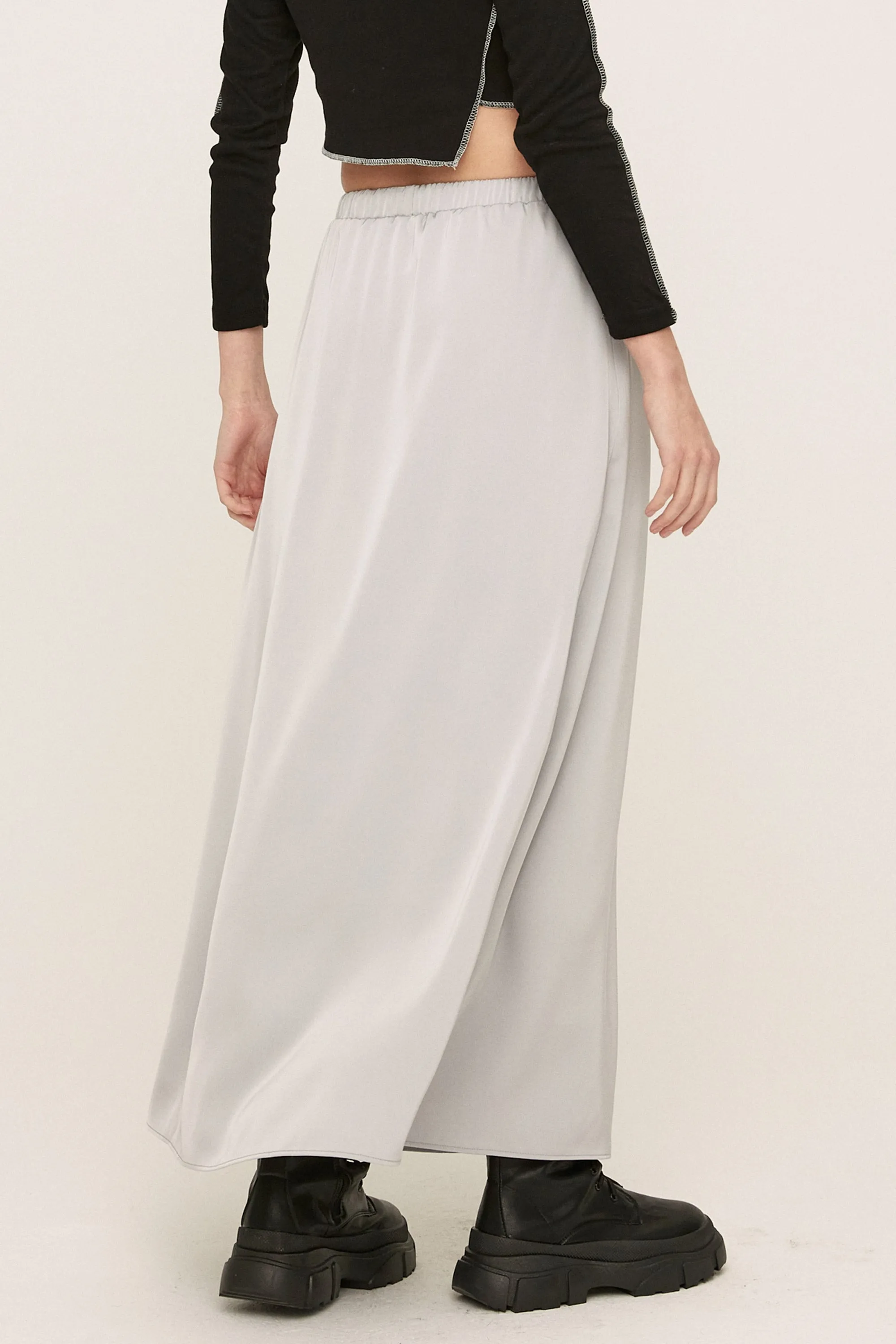 Elia Satin Maxi Skirt