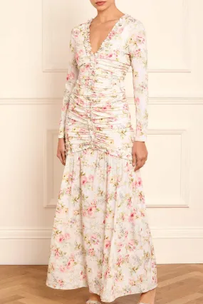 Enchanted Garden Ellen Crepe Gown